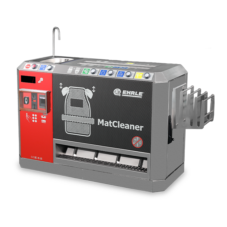 Mattenreiniger mitWaschbecken Outdoor