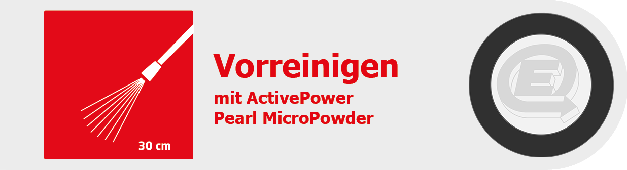 Vorreiniger APPMP Waschprogramm